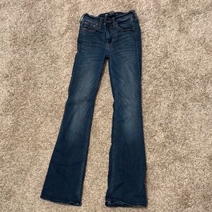 Hollister Dark Blue Flare Jeans